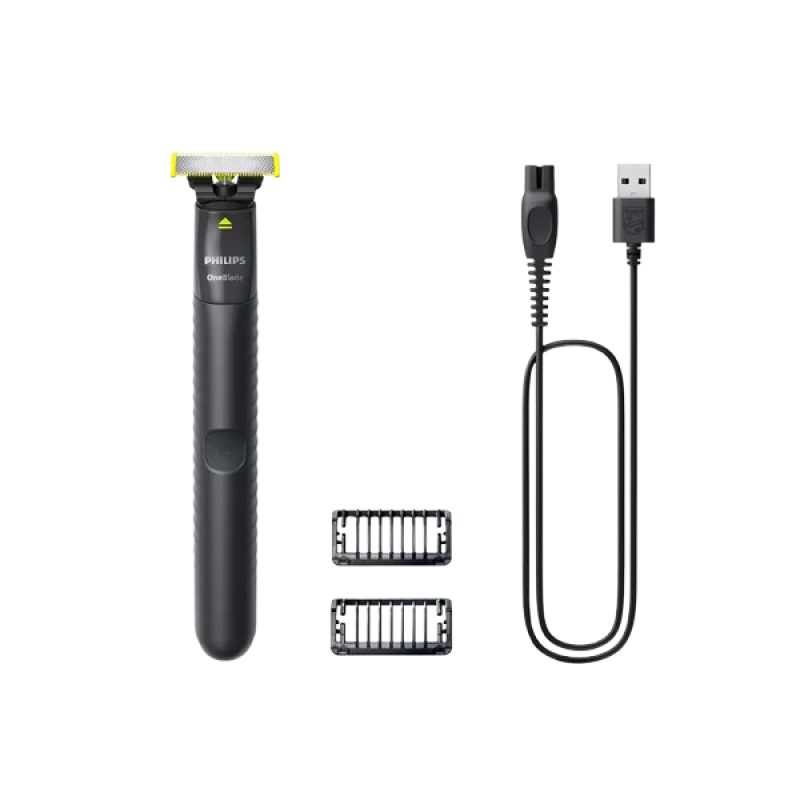 PHILIPS OneBlade Hybrid Trimmer | Dual Protection Technology | QP1424/10