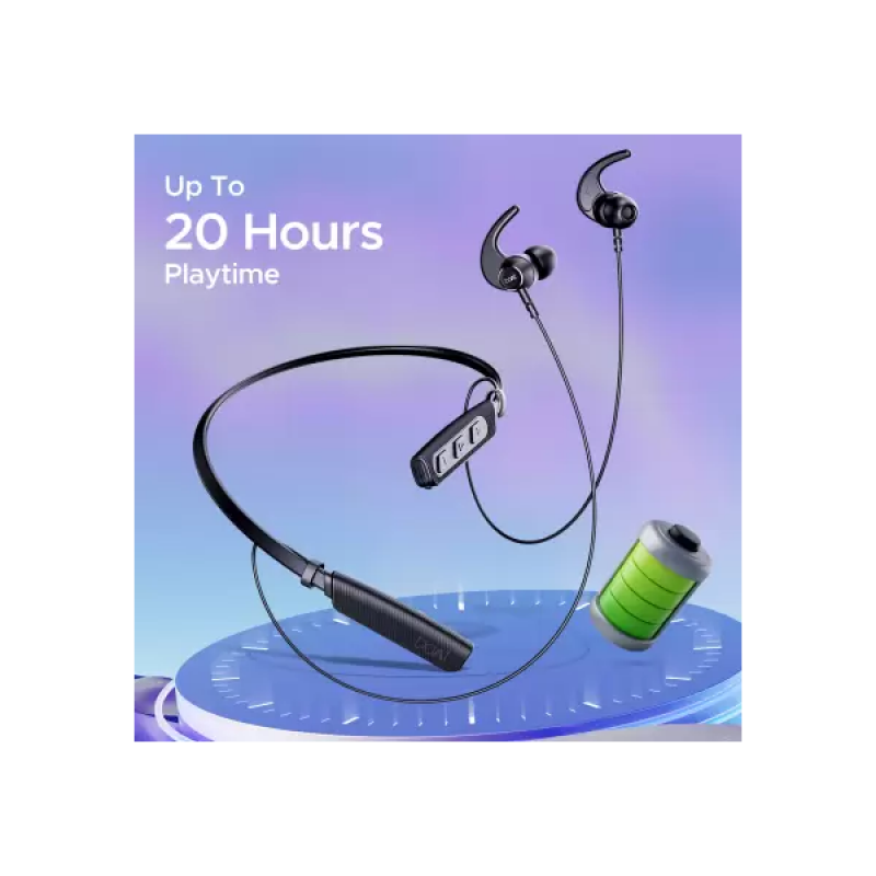 boAt Rockerz 235 Pro Wireless Bluetooth Headset | Active Black boAt Rockerz 235 Pro Wireless Bluetooth Headset | Active Black