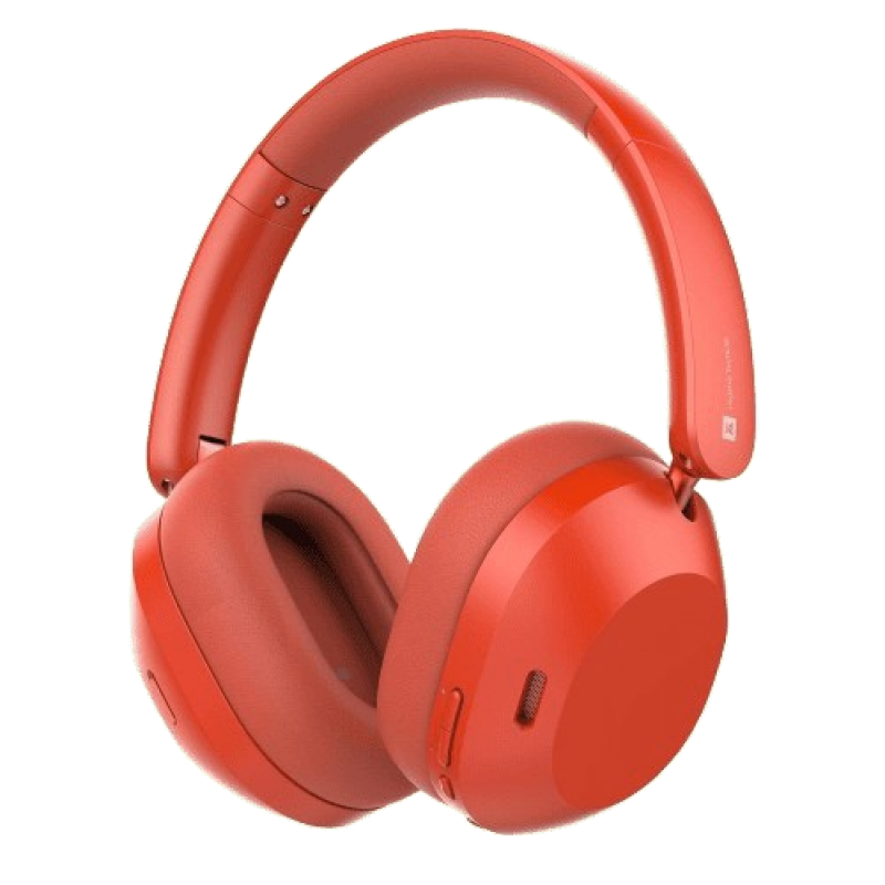 realme TechLife Studio H1 Over Ear Wireless Headphone | 40mm | Red realme TechLife Studio H1 Over Ear Wireless Headphone | 40mm | Red