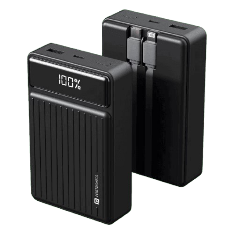 Portronics Luxcell Bind Mini 20k Powerbank | 20000mAh | 22.5W Fast Charging | POR 2662 Portronics Luxcell Bind Mini 20k Powerbank | 20000mAh | 22.5W Fast Charging | POR 2662