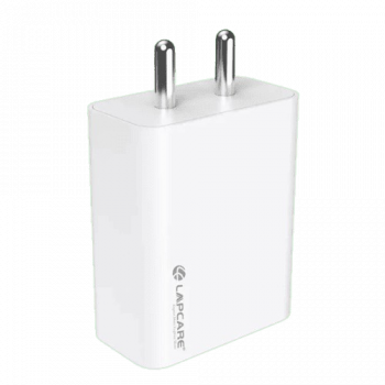 Lapcare Quick Wall Charger with Type-A to Type-C Cable | 44W | LQW-123 Lapcare Quick Wall Charger with Type-A to Type-C Cable | 44W | LQW-123