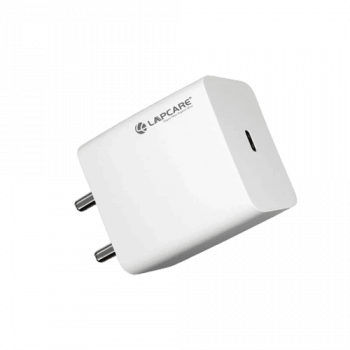 Lapcare THURSTY Superfast Wall Charger | 25W | White