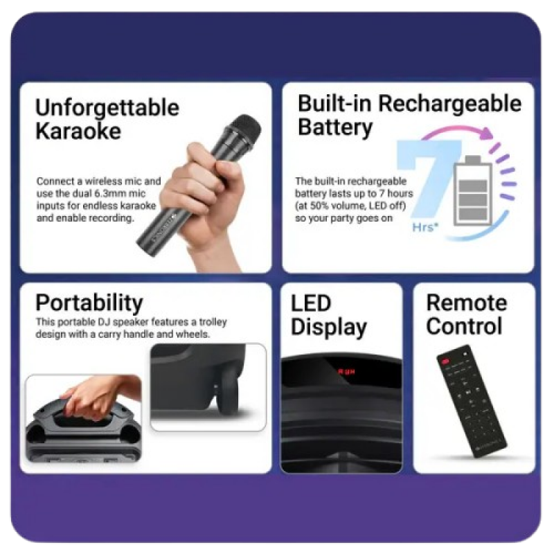 Zebronics Zeb Thump 222 | TWS Function | Black