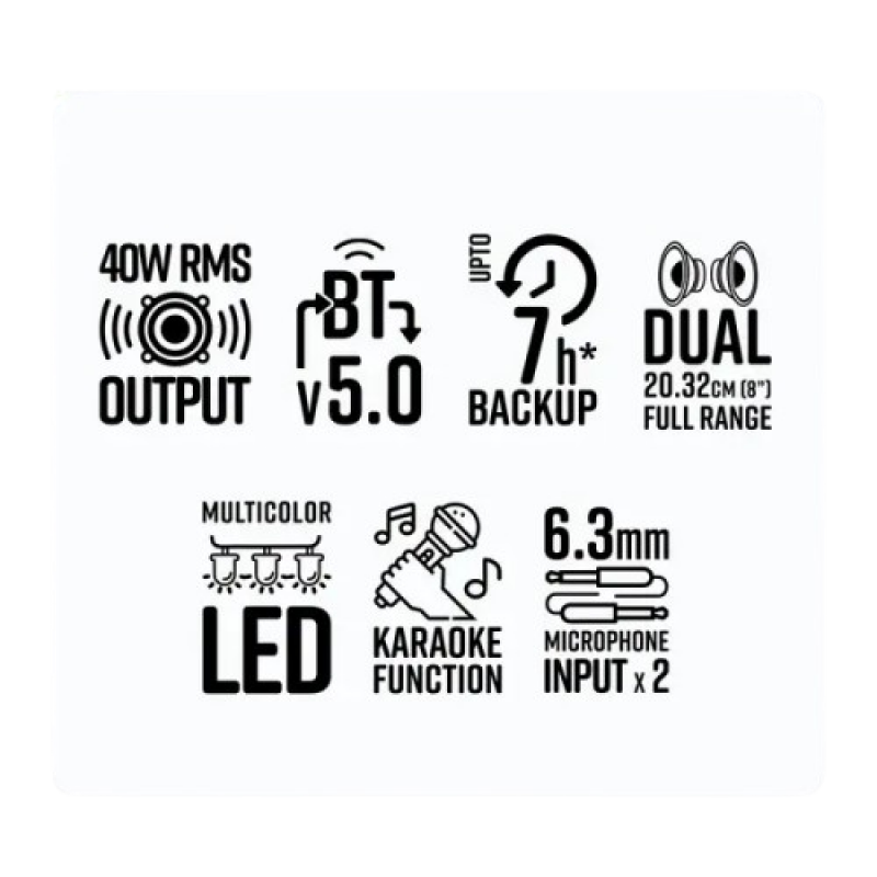 Zebronics Zeb Thump 222 | TWS Function | Black