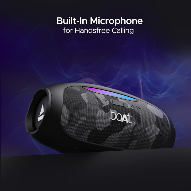 boAt Stone 1800 | 90 W | Camo Black