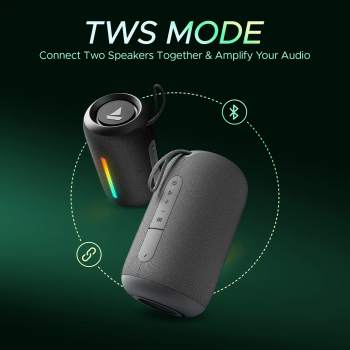 boAt Stone 358 PRO Portable Bluetooth Speaker | 14 W | Groovy Grey boAt Stone 358 PRO Portable Bluetooth Speaker | 14 W | Groovy Grey