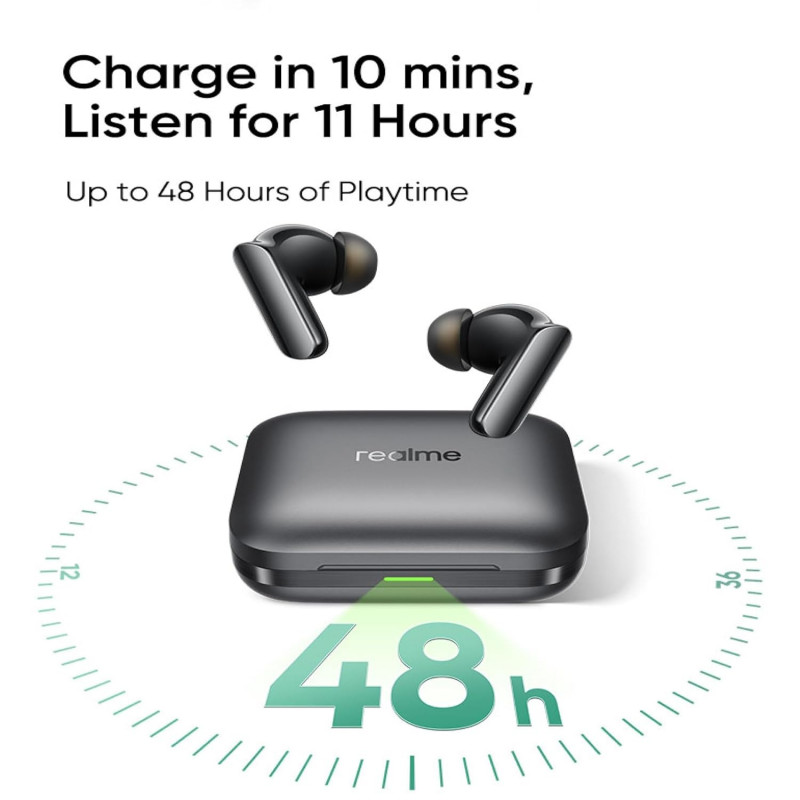 realme Buds Air 7 Pro | 53dB ANC | 360 Spatial Audio | Racing Green realme Buds Air 7 Pro | 53dB ANC | 360 Spatial Audio | Racing Green