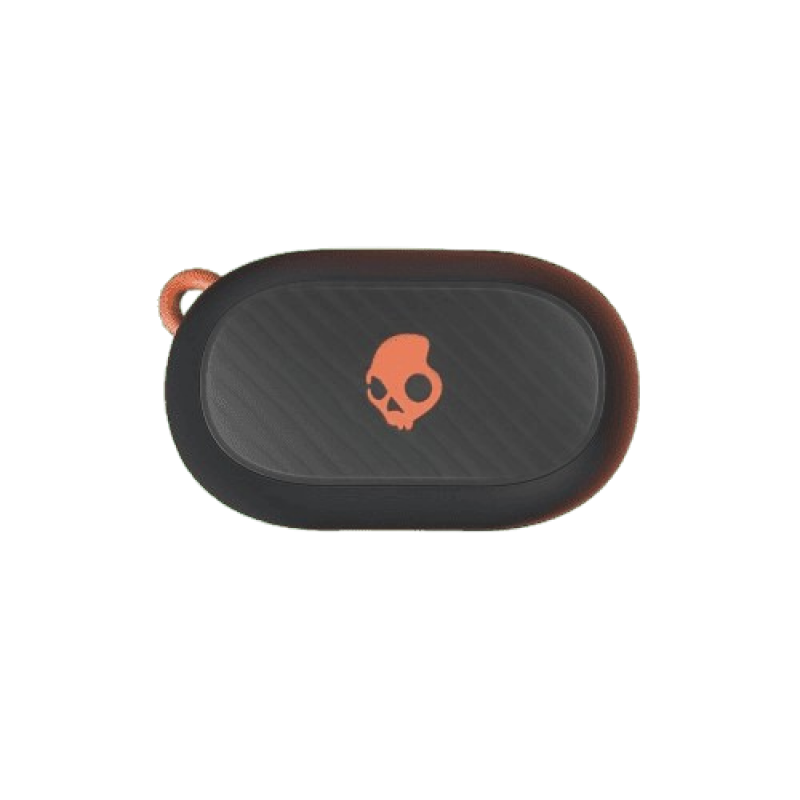 Skullcandy Sesh ANC Active in Ear Wireless Earbuds | 4 Mic Digital ANC | Black Orange