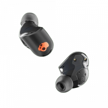 Skullcandy Sesh ANC Active in Ear Wireless Earbuds | 4 Mic Digital ANC | Black Orange