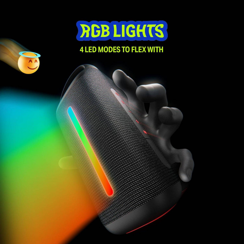 boAt Stone Arc Pro Plus | Spatial Audio | 45W  | Raging Black