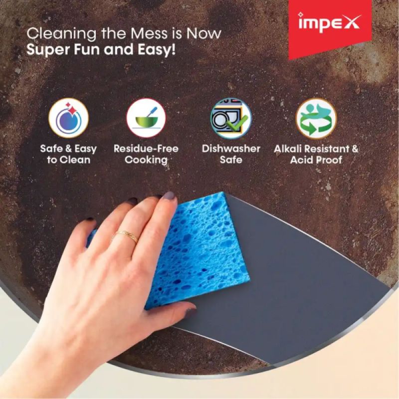 IMPEX | Non-Stick Round Pathiri Tawa | IPT 36HV IMPEX | Non-Stick Round Pathiri Tawa | IPT 36HV