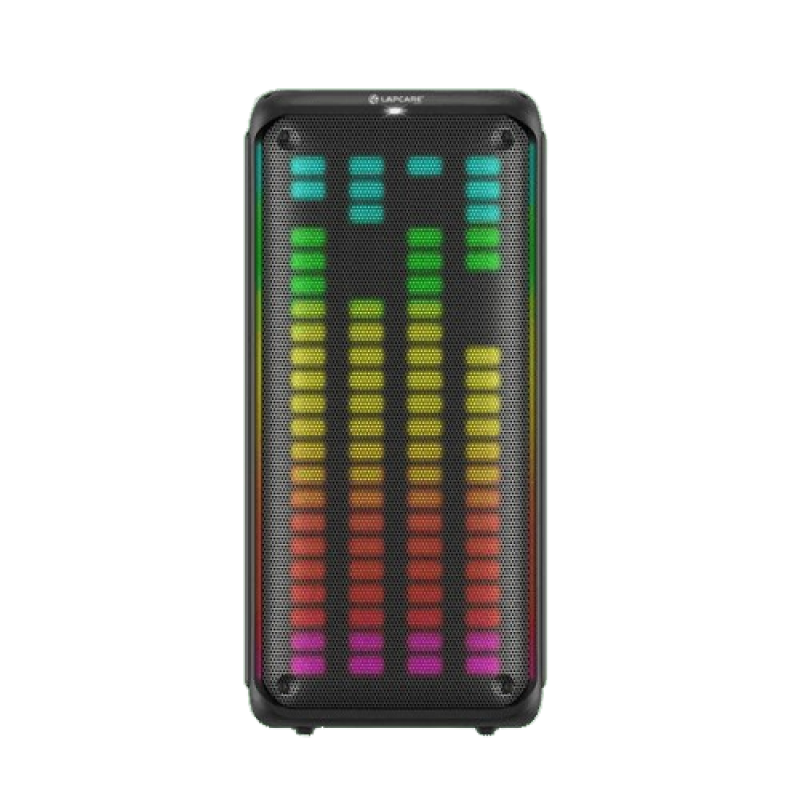 Lapcare Bloom Bluetooth Party Speaker | 160W | Dual 8 Inch Subwoofers | LPS-105