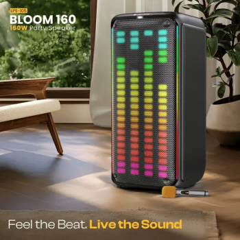 Lapcare Bloom Bluetooth Party Speaker | 160W | Dual 8 Inch Subwoofers | LPS-105 Lapcare Bloom Bluetooth Party Speaker | 160W | Dual 8 Inch Subwoofers | LPS-105