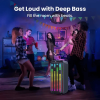 Lapcare Bloom Bluetooth Party Speaker | 160W | Dual 8 Inch Subwoofers | LPS-105