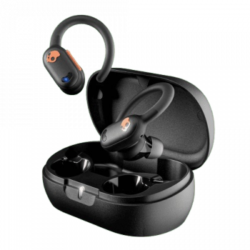 Skullcandy Push ANC Active Earbuds | Rapid Charge | Black Orange