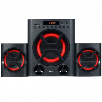 LG LK72B | Deep Bass,Bluetooth, Optical, USB, SD Card and FM Radio 40 W Bluetooth Home Theatre | Black