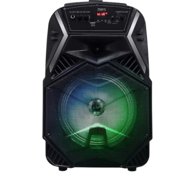 IMPEX Party Speaker with Trolley Bluetooth Home Theatre | 25 W | Black IMPEX Party Speaker with Trolley Bluetooth Home Theatre | 25 W | Black