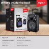 IMPEX Party Speaker with Trolley Bluetooth Home Theatre | 25 W | Black IMPEX Party Speaker with Trolley Bluetooth Home Theatre | 25 W | Black