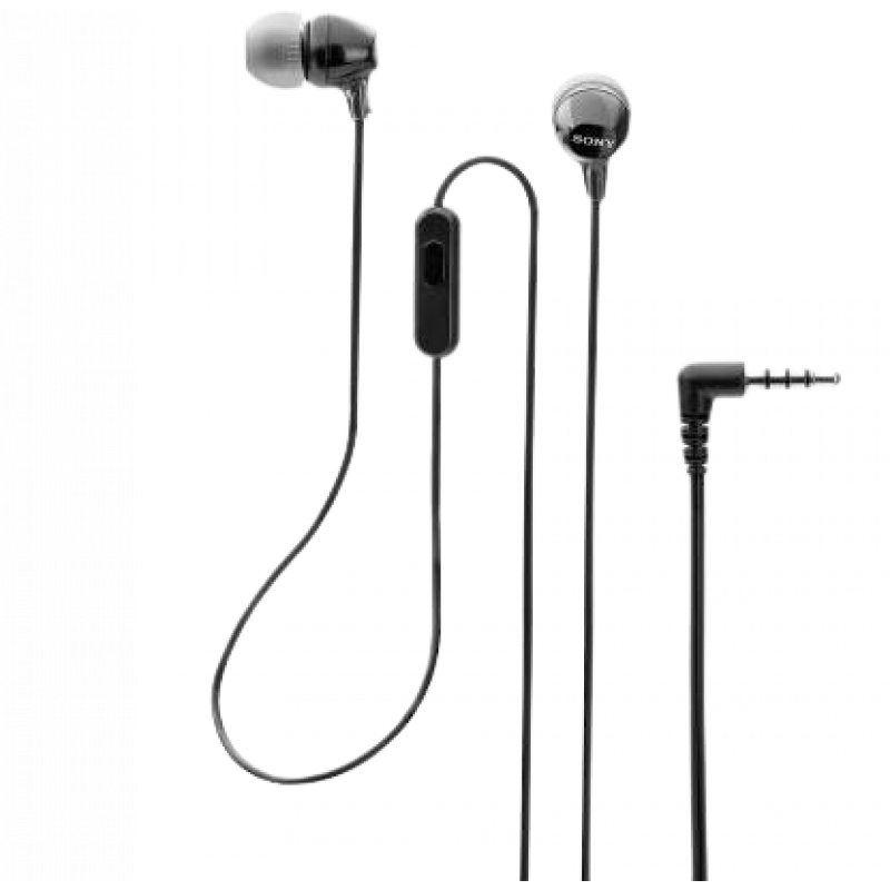 Sony Wired Headset | Black | EX14AP Sony Wired Headset | Black | EX14AP