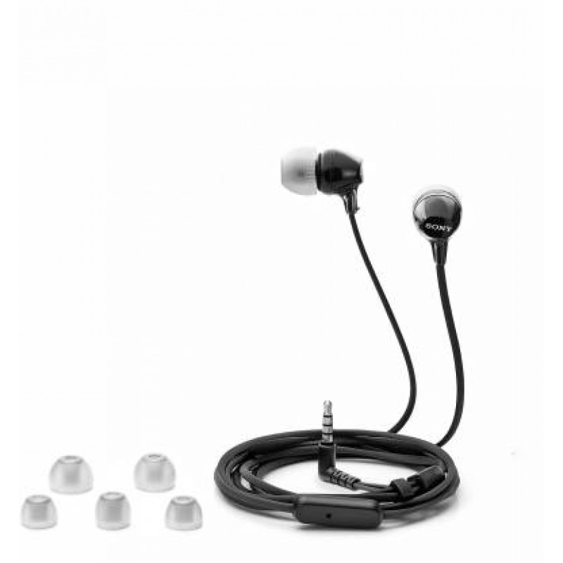 Sony Wired Headset | Black | EX14AP Sony Wired Headset | Black | EX14AP