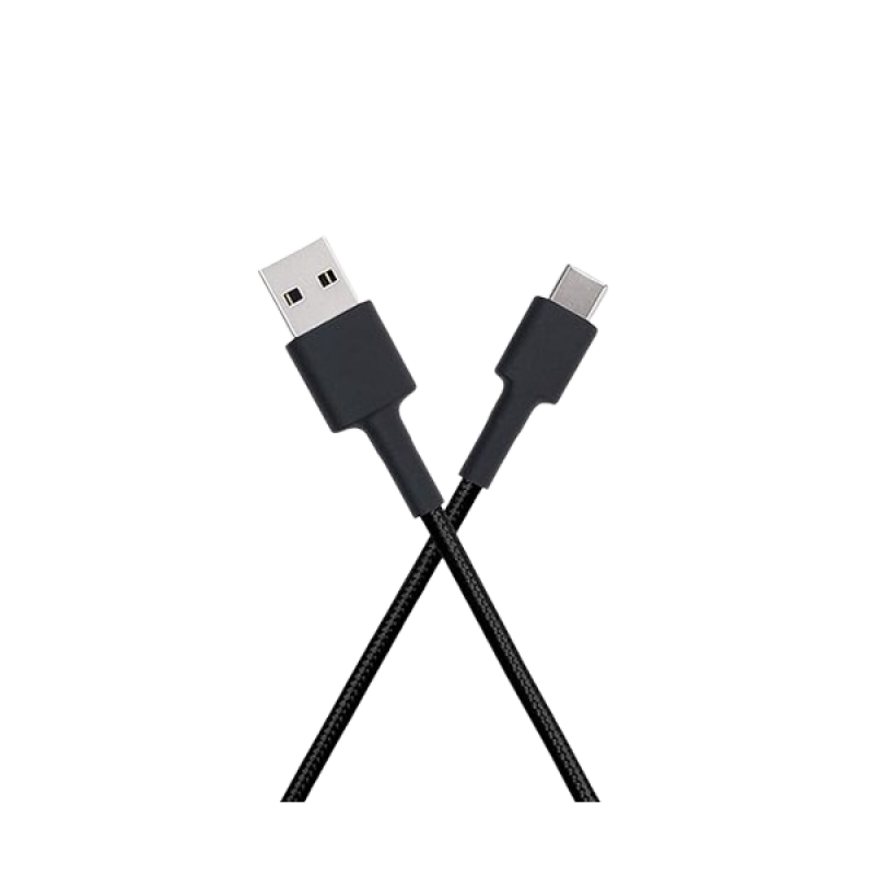 Xiaomi Mi Braided Type C 100Cm Cable | Black Xiaomi Mi Braided Type C 100Cm Cable | Black