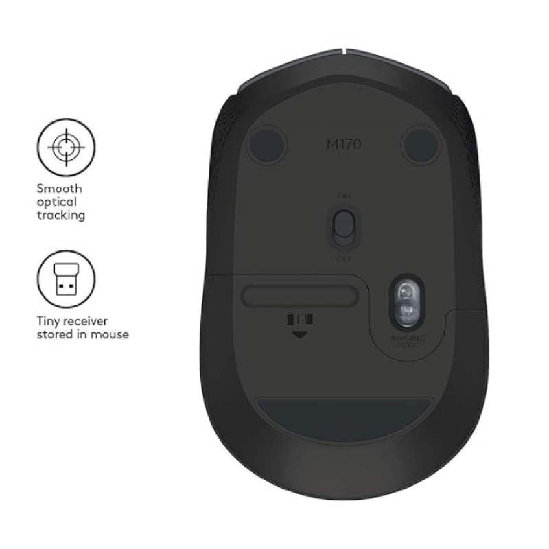 Logitech Wireless Mouse M171 | Grey Logitech Wireless Mouse M171 | Grey