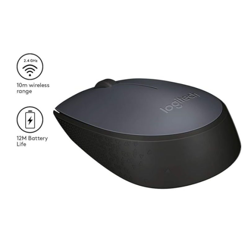 Logitech Wireless Mouse M171 | Grey Logitech Wireless Mouse M171 | Grey