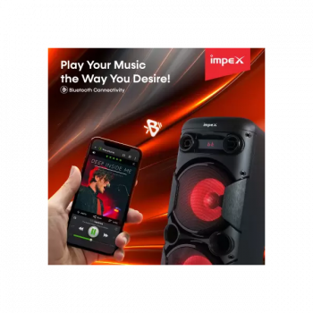 IMPEX Bluetooth Tower Speaker | 80 W | TS8001