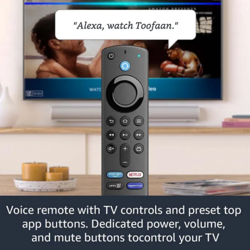 Fire TV Stick 3rd Gen with Alexa Voice Remote | includes TV controls | Stream HD Quality Video with Dolby Atoms Audio Fire TV Stick 3rd Gen with Alexa Voice Remote | includes TV controls | Stream HD Quality Video with Dolby Atoms Audio