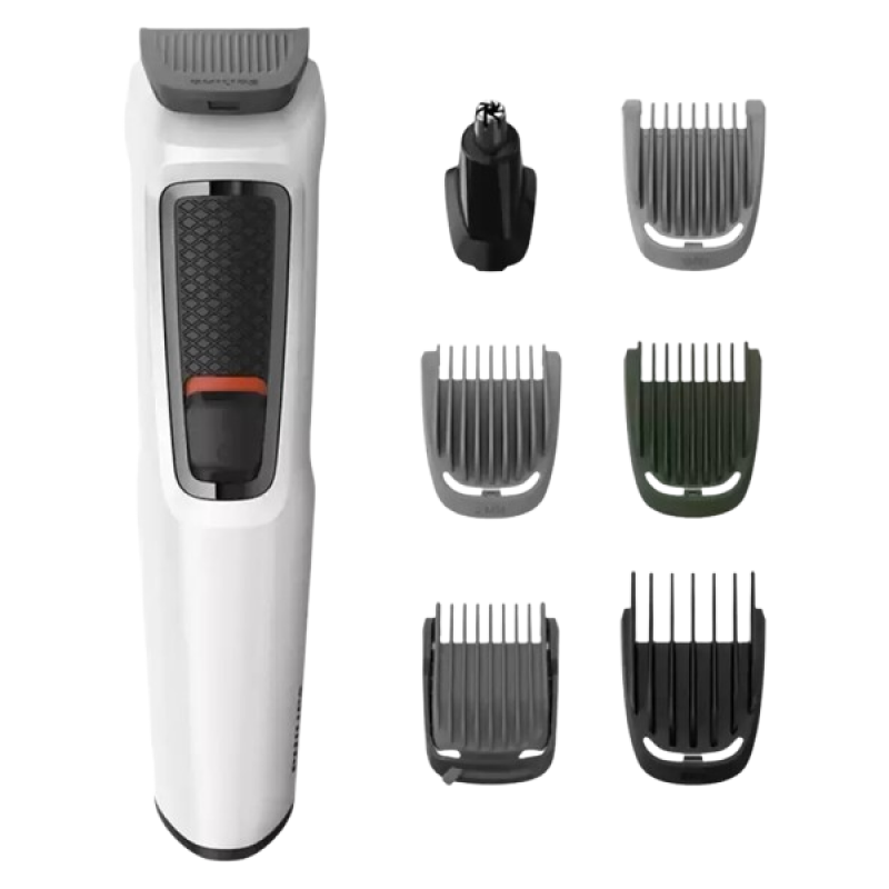 PHILIPS Multi-Grooming Trimmer| White and Black | MG3721/77 PHILIPS Multi-Grooming Trimmer| White and Black | MG3721/77