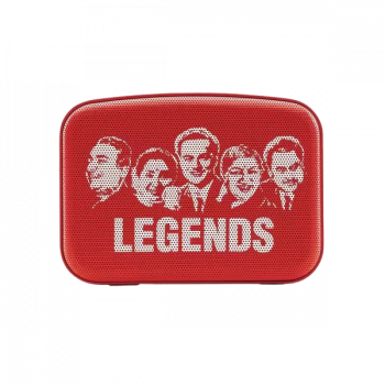 SAREGAMA Carvaan Mini Hindi Bluetooth Speaker | Sunset Red | SCM04