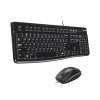 Logitech | Wired USB Keyboard and Mouse | Black | MK120 Logitech | Wired USB Keyboard and Mouse | Black | MK120