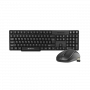 Zebronics Zeb Companion Wireless Keyboard and Mouse Combo | USB 107 | Nano Receiver | Black