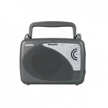 Philips Bahadur Radio | MW SW FM Bands | Grey | DL167/94