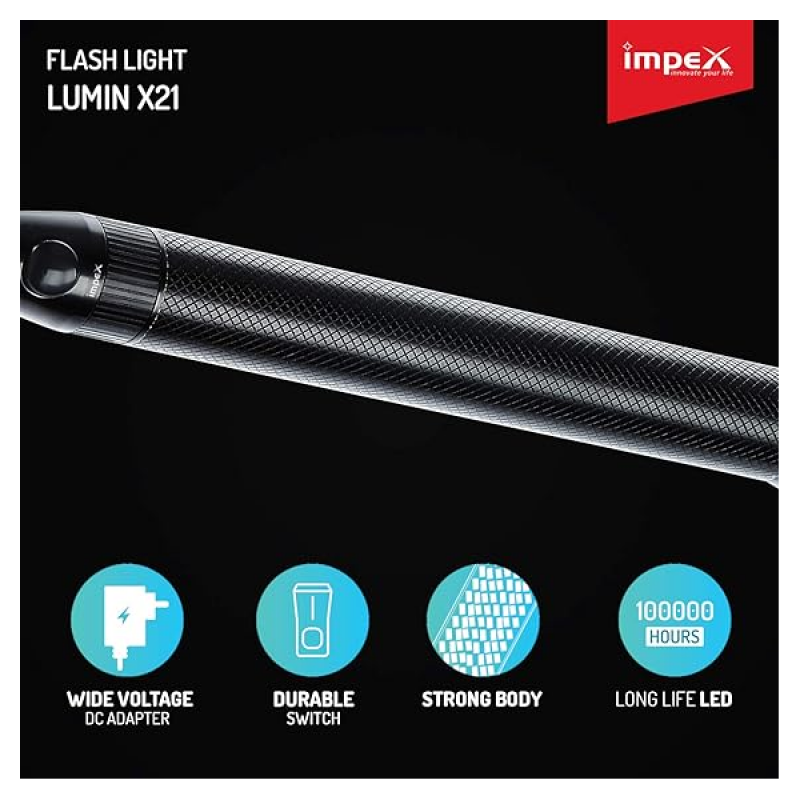 Impex Flash Light X21 Torch | Lumin X21 Impex Flash Light X21 Torch | Lumin X21