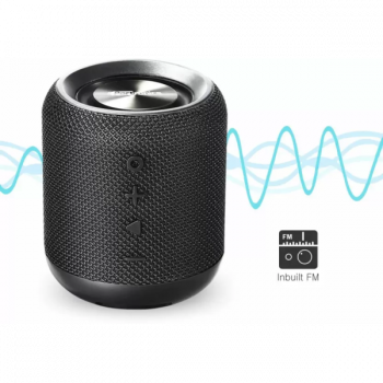 Portronics SoundDrum Bluetooth Speaker | 10W | Black | POR871