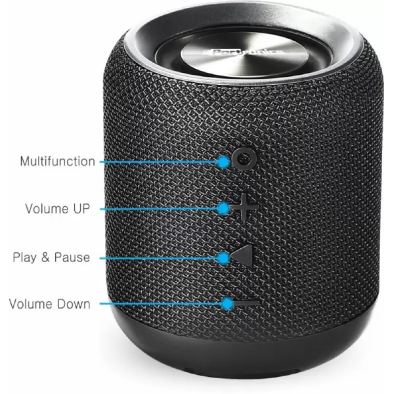 Portronics SoundDrum Bluetooth Speaker | 10W | Black | POR871 Portronics SoundDrum Bluetooth Speaker | 10W | Black | POR871