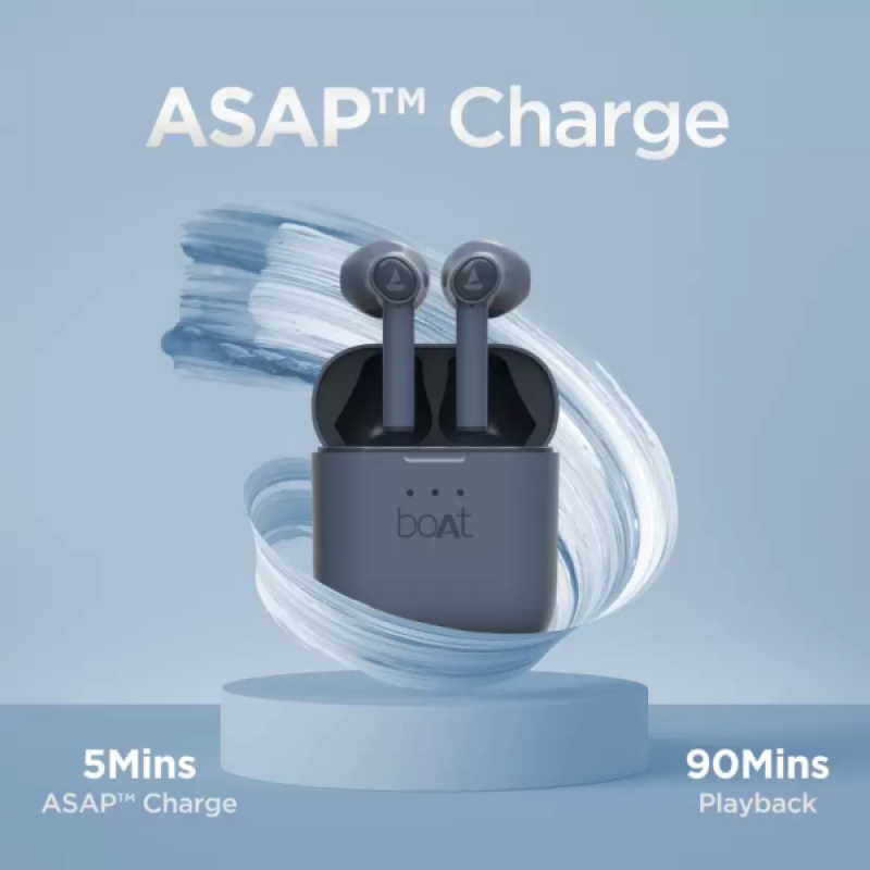 boAt Airdopes 131 | True Wireless | upto 60 Hours and ASAP Charge Bluetooth Headset | Midnight Blue boAt Airdopes 131 | True Wireless | upto 60 Hours and ASAP Charge Bluetooth Headset | Midnight Blue