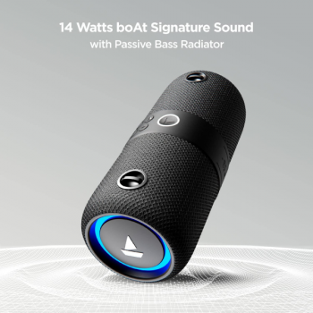 boAt Stone 1200 Bluetooth Speaker | 14W | Upto 9 Hours Battery | Black