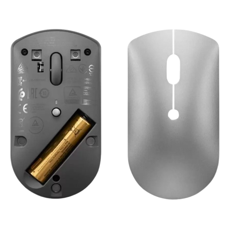 Lenovo 600 Bluetooth Wireless Silent Mouse | Grey Lenovo 600 Bluetooth Wireless Silent Mouse | Grey