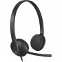 Logitech H340 USB | Wired Headset | On the Ear | Black