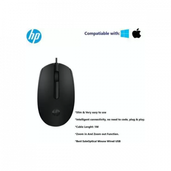 HP Wired Optical Mouse | m10 | USB 3.0 | Black HP Wired Optical Mouse | m10 | USB 3.0 | Black