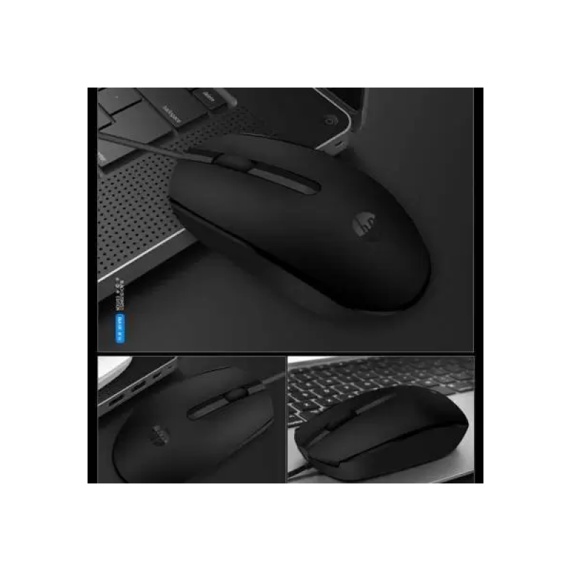 HP Wired Optical Mouse | m10 | USB 3.0 | Black HP Wired Optical Mouse | m10 | USB 3.0 | Black