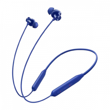 OnePlus Bullets Wireless Z2 Earphones| Fast Charge | 30 Hrs Battery Life | mic Bluetooth Headset | Beam Blue | E305A