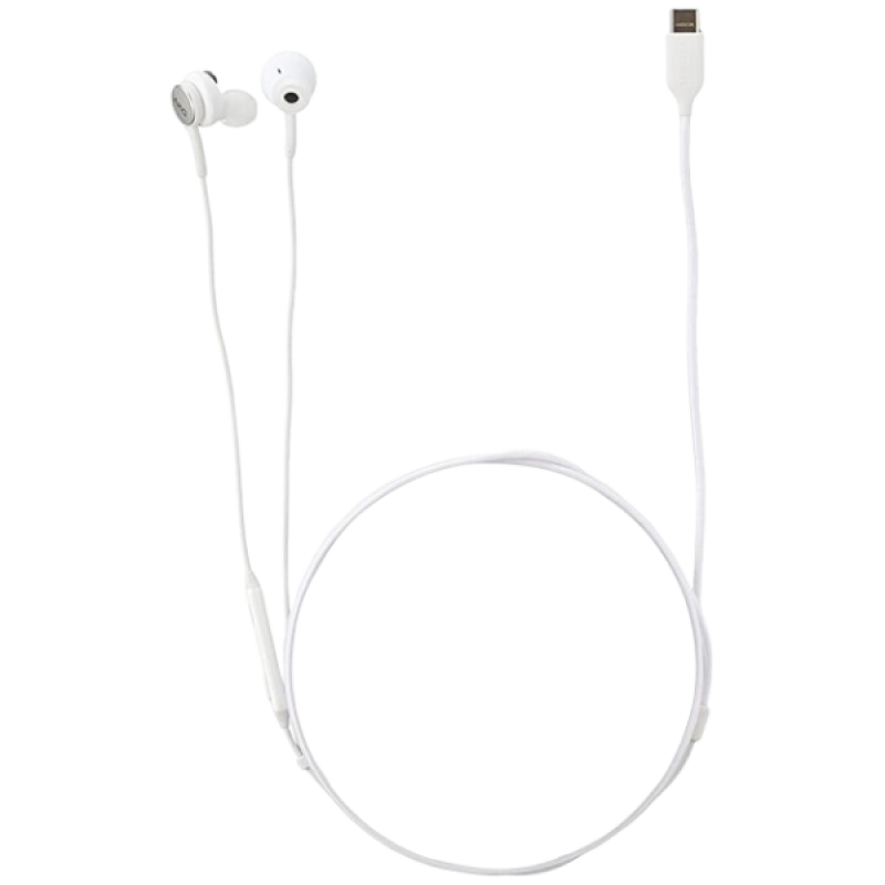 SAMSUNG Wired Earphone with Mic | White | EO-IC100BWEGIN SAMSUNG Wired Earphone with Mic | White | EO-IC100BWEGIN