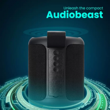 Portronics Sound Drum P Portable Bluetooth Speaker | 20 W | Black | POR 1578