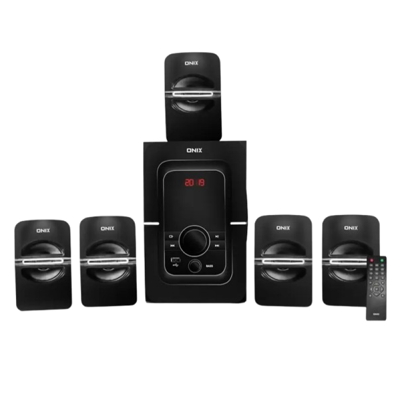 Onix Bluetooth Home Theatre | 5.1 Channel | 50 W | Black | OHT 505Z Onix Bluetooth Home Theatre | 5.1 Channel | 50 W | Black | OHT 505Z
