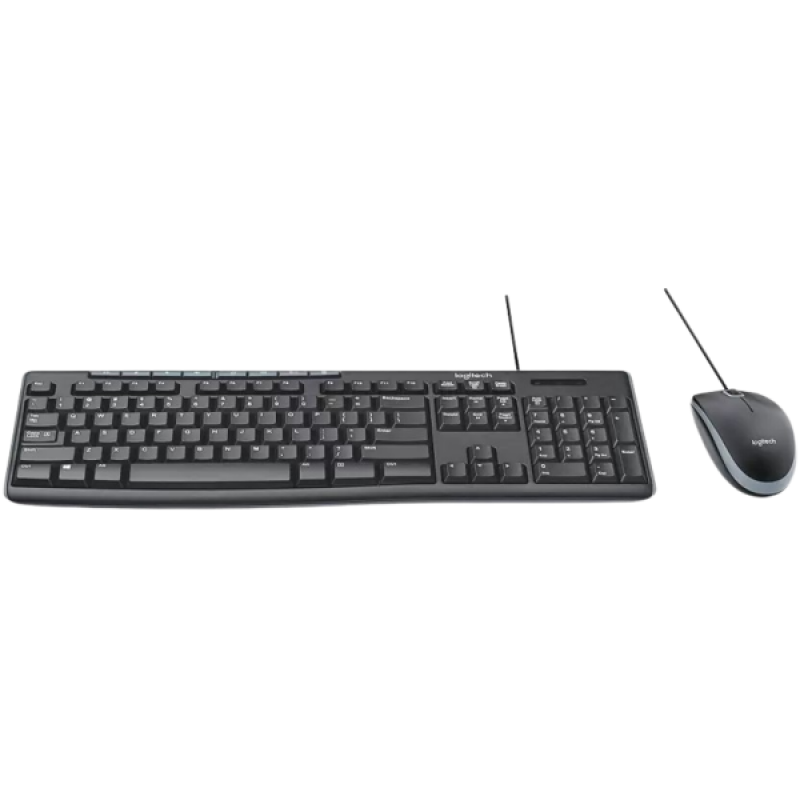LOGITECH MK 200 MEDIA KEYBOARD AND MOUSE COMBO | Black LOGITECH MK 200 MEDIA KEYBOARD AND MOUSE COMBO | Black