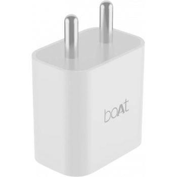 boAt WCD Wall Charger | 20W | Fast Charging for PD Devices | Smart IC Protection Charger | White