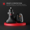 boAt Dual QC PD Port Rapid Car Charger | Type C Cable | Black